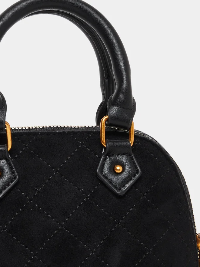 ستايلي حقيبة يد مبطنة بتصميم دوم